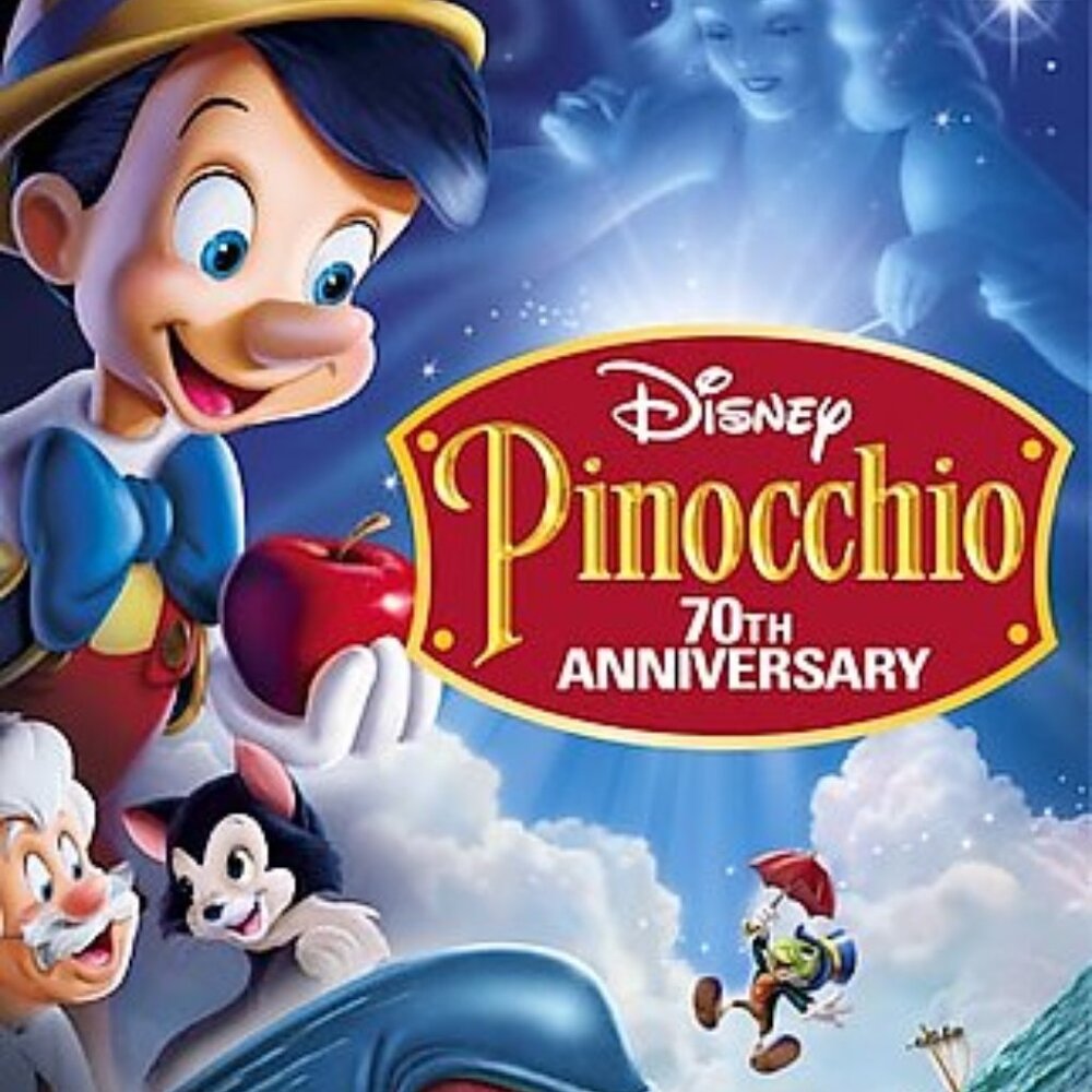 NEW NIP Blu-Ray Disney's PINOCCHIO Movie 2Disc Platinum 70th Anniversary Edition